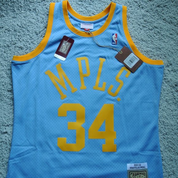 Mitchell & Ness Other - NWT Shaquille O'Neal Los Angeles Lakers Mitchell & Ness MPLS Jersey Large
